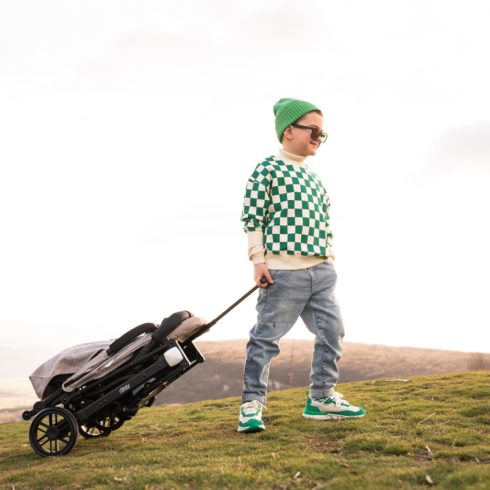 Lorelli Fiorano sport babakocsi + lábzsák - Black