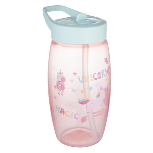 Canpol babies Sport kulacs, lecsukható ivőcsőrrel 400ml - Unicorn