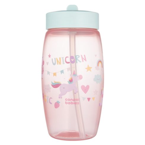 Canpol babies Sport kulacs, lecsukható ivőcsőrrel 400ml - Unicorn