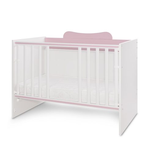 Lorelli Multi kombi ágy - White Orchid Pink 