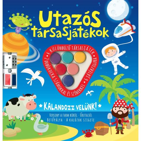 Utazós társasjátékok - Kalandozz velünk! 