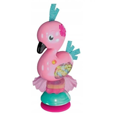 Clementoni Interaktív flamingó csörgő fénnyel és hanggal