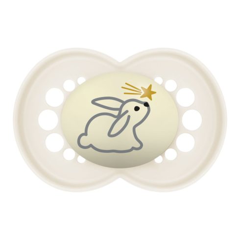 MAM Original Night 6 hó+ szilikon nyugtató cumi 2 db - Unisex