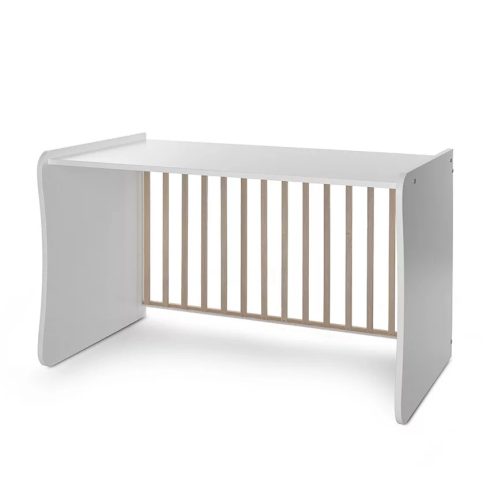 Lorelli Maxi Plus kombi ágy 70x160 - White/Stone Grey ÚJ 