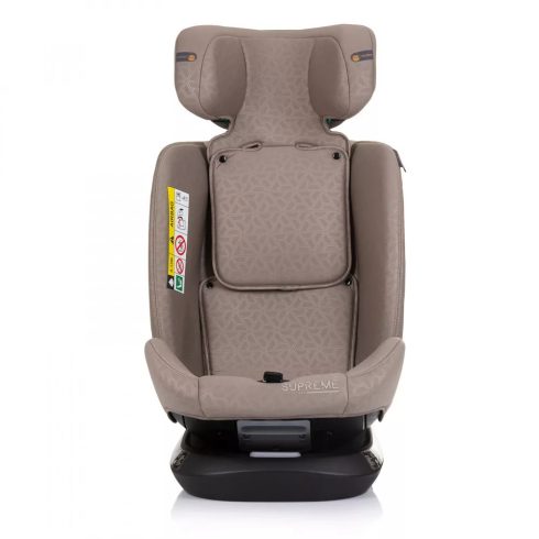 Chipolino Supreme autósülés Isofix 40-150cm - Macadamia 