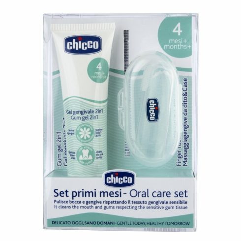 Chicco Oral Gel Set - ínyzselé fogzás gél szett 30 ml