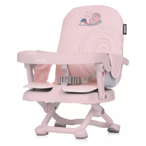 Chipolino Lollipop hordozható székmagasító etetőszék - Flamingo