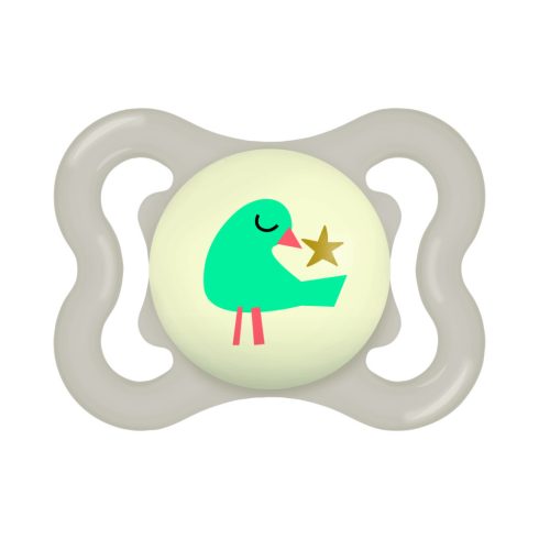 Mam Supreme Night 0-6 hó  szilikon nyugtató cumi 2 db - Unisex