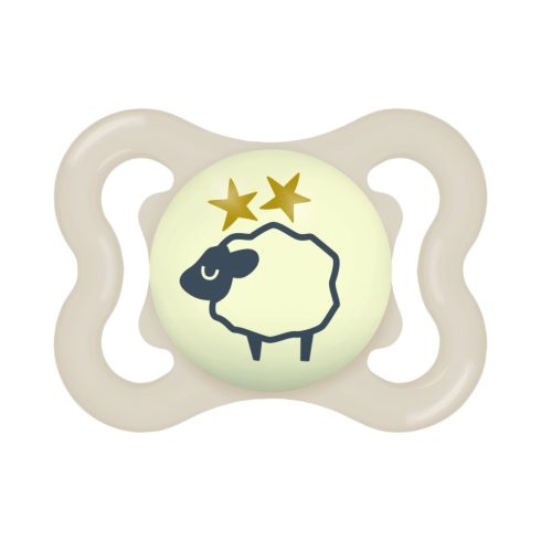 Mam Supreme Night 0-6 hó  szilikon nyugtató cumi 2 db - Unisex