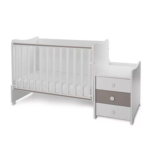 Lorelli Maxi Plus kombi ágy 70x160 - White & String ÚJ 