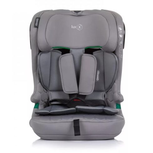 Chipolino Lux X autósülés Isofix 76-150cm - Granite