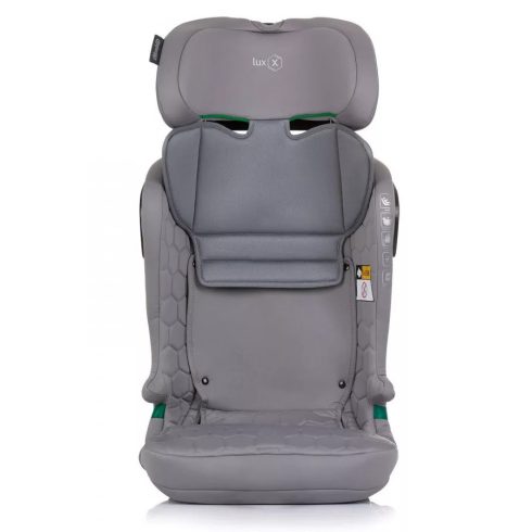 Chipolino Lux X autósülés Isofix 76-150cm - Granite