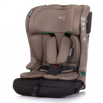 Chipolino Lux X autósülés Isofix 76-150cm - Macadamia 