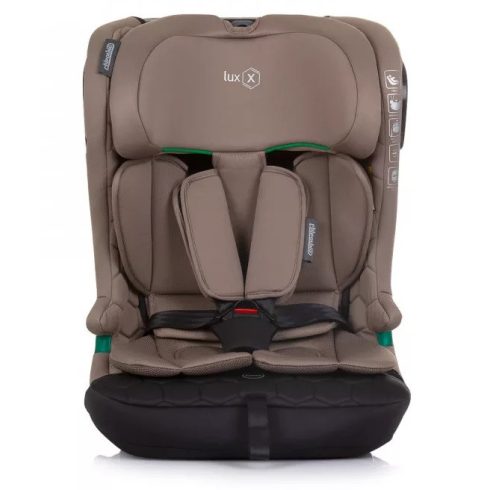 Chipolino Lux X autósülés Isofix 76-150cm - Macadamia 