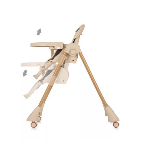 Chipolino Candy Shop multifunkciós etetőszék - Macadamia 