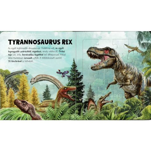 Szuper puzzle - Dinoszauruszok