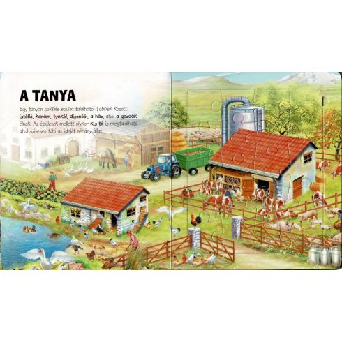 Szuper puzzle - A tanya állatai