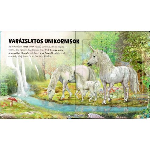 Szuper puzzle - Unikornisok 