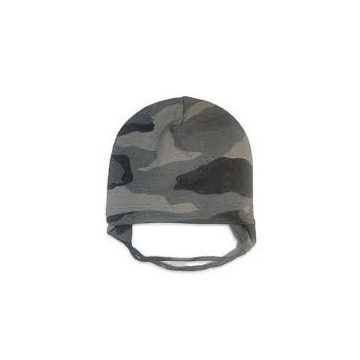 Minimanó Pamut sapka (50) - Szürke Terepmintás