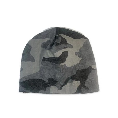 Minimanó Pamut sapka (52) - Szürke Terepmintás