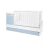 Lorelli Trend PLUS kombi ágy 70x165 - White Baby Blue