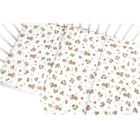 Baby Shop ágynemű huzat 90*120cm - bézs kacsa 