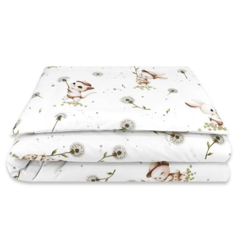 Baby Shop ágynemű huzat 100*135cm - Nyuszi és cica 