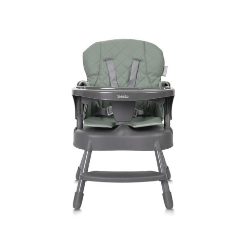 Lorelli Siesta 3az1-ben fix etetőszék - Green Leather 