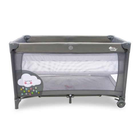 Asalvo Smooth 2 szintes utazóágy - Clouds