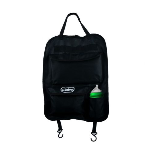 Asalvo Rendszerező tároló autóba
levehető tablet-tartóval - fekete