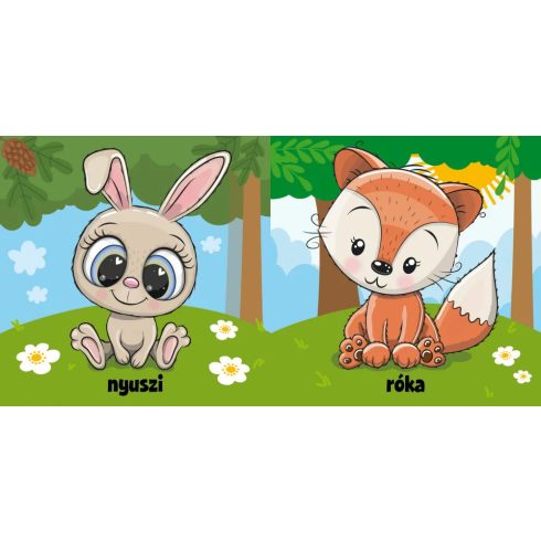 Erdei állatok - sípoló könyv