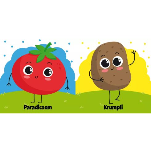 Zöldségek - sípoló könyv