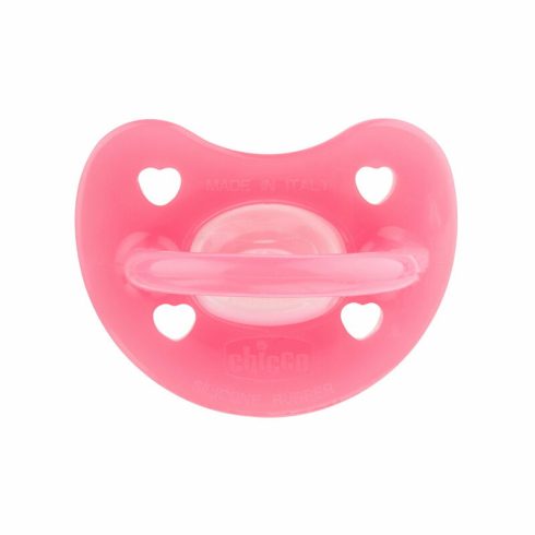 Chicco Physio Soft cumi 16-36 hó puha szilikon - rózsaszín