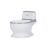 Chipolino Lux WC fórmájú bili hanggal - Grey