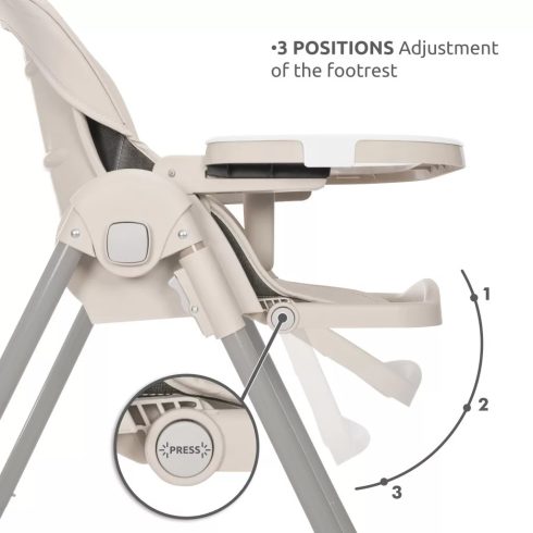 Lorelli Tummy Time multifunkciós etetőszék - Green 