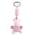 Lorelli Toys Campanula plüss babakocsi játék - Pink Unikornis 