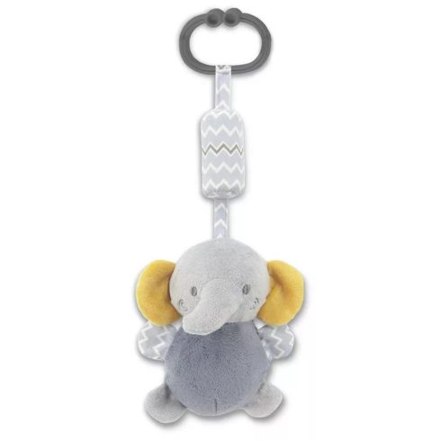 Lorelli Toys Campanula plüss babakocsi játék - Szürke Elefánt 