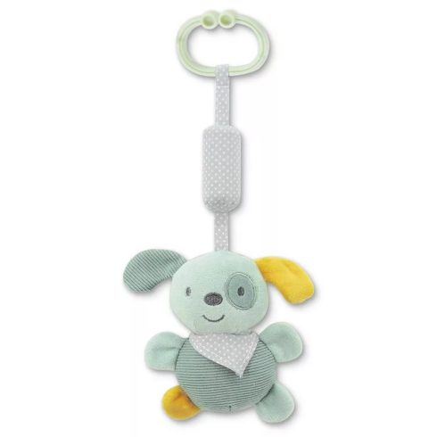 Lorelli Toys Campanula plüss babakocsi játék - Zöld Kutya