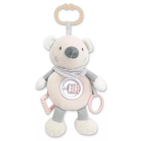 Lorelli Toys plüss csörgőjáték - Bézs Maci 