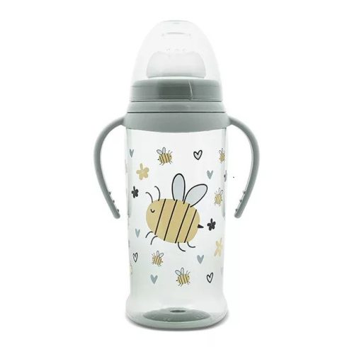 Lorelli My Friend itatópohár fogantyúval 350ml - Icebreg Green