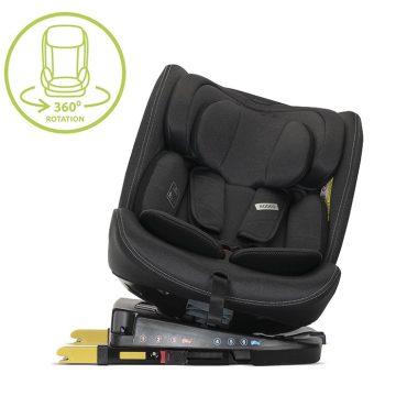 Lorelli Rodeo 360 isofix autósülés 40-150cm - Black 
