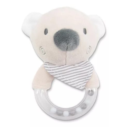 Lorelli Toys Plüss csörgő - Bézs Maci 