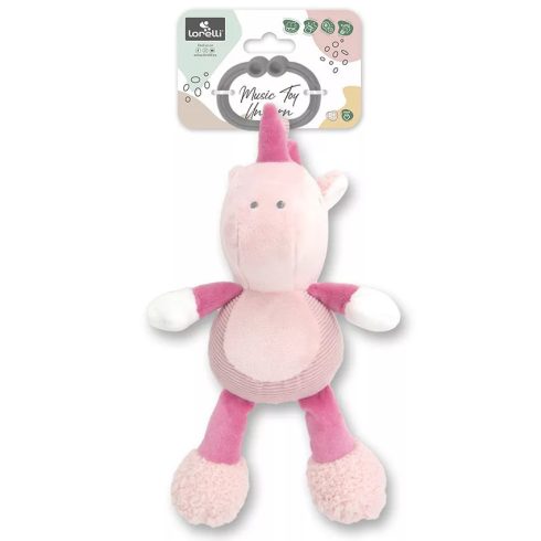 Lorelli Toys plüss zenélő játék - Pink Unikornis 