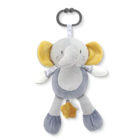 Lorelli Toys plüss zenélő játék - Szürke Elefánt
