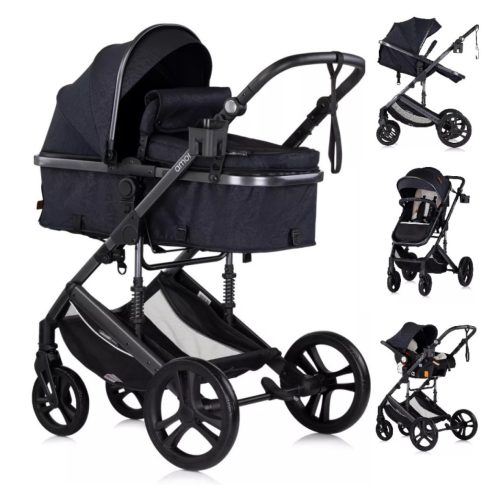 Chipolino Amore 3:1 babakocsi mózessé alakítható sportrésszel - Blackberry 