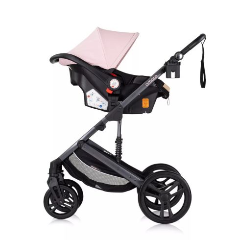 Chipolino Amore 3:1 babakocsi mózessé alakítható sportrésszel - Pink Marshmallow 