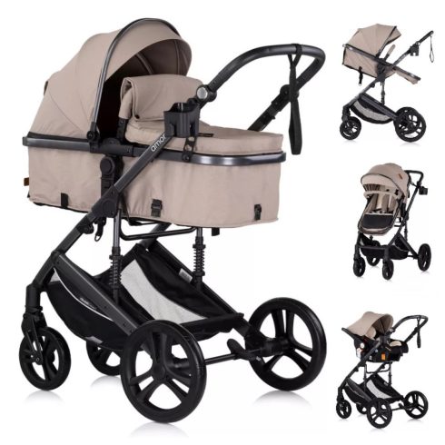 Chipolino Amore 3:1 babakocsi mózessé alakítható sportrésszel - Tiramisu