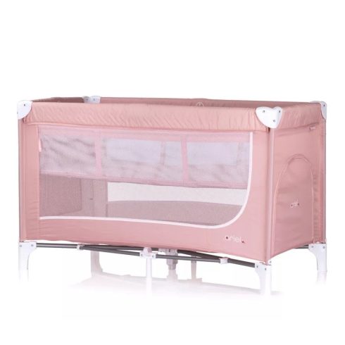 Chipolino Ariel multifunkciós utazóágy - Pink Marshmеllow 