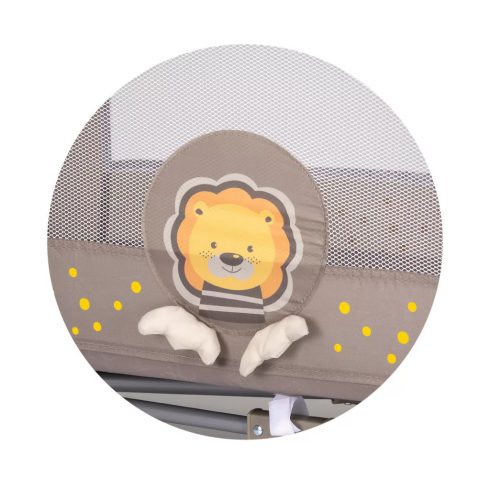 Chipolino Capri 1 szintes utazóágy - Lion beige