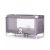 Chipolino Capri 1 szintes utazóágy - Bear grey